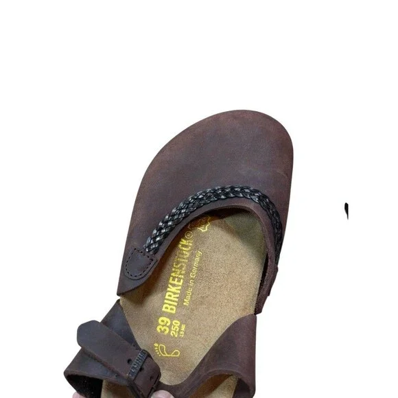 Birkenstock Rosemead Mule Clog Mary Jane Leather Womens EU 39 US 8.5 Sandal - Picture 6 of 9